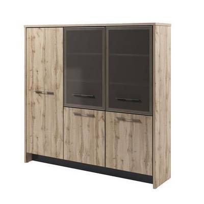 Торстон T-33-15 (Дуб вотан) Шкаф трехсекционный