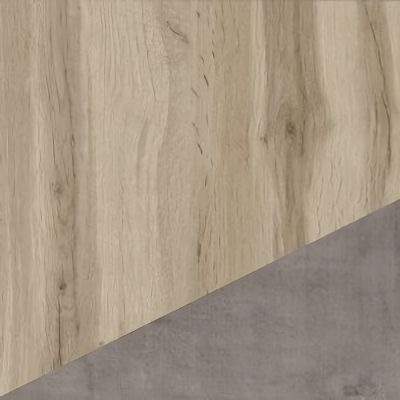 Турин Тр-1.1 (Дуб вотан/Оникс) Стол руководителя