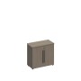 У.РУС РС 301 ДЧ/ЛС (Дуб виченца/Лава серая) Шкаф для документов низкий закрытый
