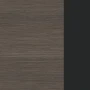 VCT 2119-R (Дуб сильвер/Яшма черная) Стол руководителя на опорной тумбе, правый
