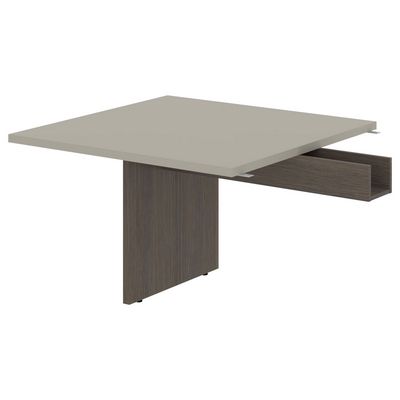 Велион VFCT 1212.1 (Дуб сильвер/Аметист) Модуль стола для заседаний