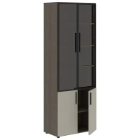 VHCS 80.2 (Дуб сильвер/Аметист) Шкаф комбинированный