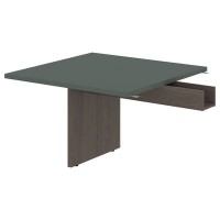 Velion VFCT 1212.1 (Дуб сильвер/Нефрит) Модуль стола для заседаний