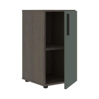 Velion VLCS 40.1 (Дуб сильвер/Нефрит) Шкаф-колонка с глухой малой дверью