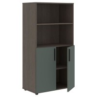 Velion VMCS 80.5 (Дуб сильвер/Нефрит) Шкаф с 1 комплектом глухих малых дверей