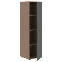 Velion VMCS 40.4 (Кобра/Нефрит) Шкаф-колонка с 2-мя глухими малыми дверьми