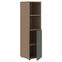 Velion VMCS 40.5 (Кобра/Нефрит) Шкаф-колонка с глухой малой дверью