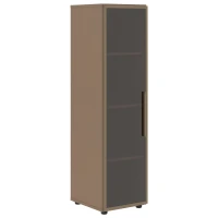 VMCS 40.2-L (Кобра) Шкаф-колонка со стеклянной дверью, левый. В металлической раме