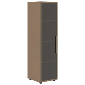 VMCS 40.2-L (Кобра) Шкаф-колонка со стеклянной дверью, левый. В металлической раме