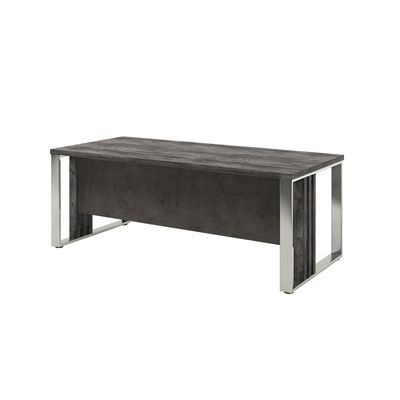 Вестар Z-320 (Сосна пасадена/Бетон чикаго) Стол руководителя прямой на металлических опорах