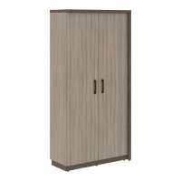 Wood&Stone СФ-534874 (Дрифтвуд/Бетон Чикаго темный) Шкаф-Гардероб с глухими дверьми правый