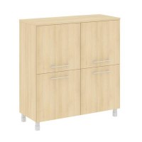 Yalta LT.SD-1.1 (Акация лорка) Шкаф четырехсекционный (4 фасада квадратных ЛДСП)