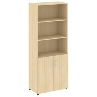 Yalta LT.ST-1.1 (Акация лорка) Шкаф высокий широкий (2 низких фасада ЛДСП)