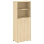 Yalta LT.ST-1.6 (Акация лорка) Шкаф высокий широкий (2 средних фасада ЛДСП)