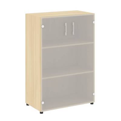 Yalta LT.ST-2.4 (Акация лорка) Шкаф средний широкий (2 средних фасада стекло)