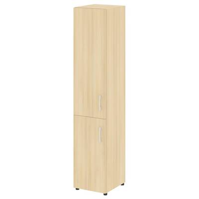 Yalta LT.SU-1.3 (L) (Акация лорка) Шкаф высокий узкий левый (1 низкий фасад ЛДСП + 1 средний фасад ЛДСП)