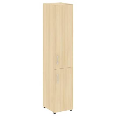 Yalta LT.SU-1.3 (R) (Акация лорка) Шкаф высокий узкий правый (1 низкий фасад ЛДСП + 1 средний фасад ЛДСП)