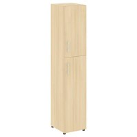 Yalta LT.SU-1.8 (R) (Акация лорка) Шкаф высокий узкий правый (1 средний фасад ЛДСП + 1 низкий фасад ЛДСП)