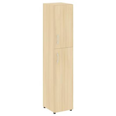 Yalta LT.SU-1.8 (R) (Акация лорка) Шкаф высокий узкий правый (1 средний фасад ЛДСП + 1 низкий фасад ЛДСП)