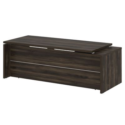 Yalta LT.В-22 L (Дуб мали) Стол руководителя прямой, левый