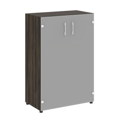 Yalta LT.ST-2.4 (Дуб мали) Шкаф средний широкий (2 средних фасада стекло)