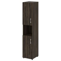 Yalta LT.SU-1.5 (L) (Дуб мали) Шкаф высокий узкий левый (2 низких фасада ЛДСП)