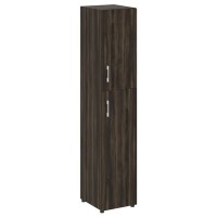 Yalta LT.SU-1.8 (R) (Дуб мали) Шкаф высокий узкий правый (1 средний фасад ЛДСП + 1 низкий фасад ЛДСП)