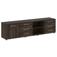 Yalta LT.TS-4.1 (Дуб мали) Тумба наборная - 4 секции