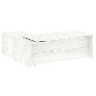 Yalta LT.C-22 R (Снежная патина) Стол руководителя угловой, правый