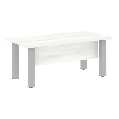 Yalta LT.D-18.1 (Снежная патина/Серый) Стол руководителя прямой