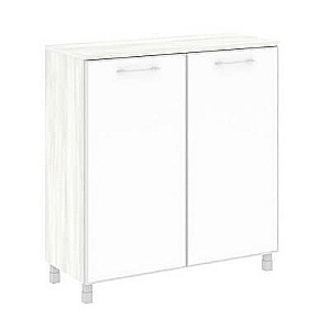 LT.SD-1.4 R white (Снежная патина) Шкаф четырехсекционный (2 фасада прямоу-ых стекло в раме лакобель белое)