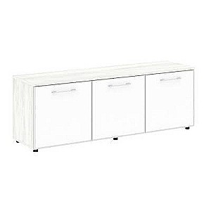 LT.TS-3.5 White (Снежная патина) Тумба наборная -3 секции (стекло лакобель белое в раме)