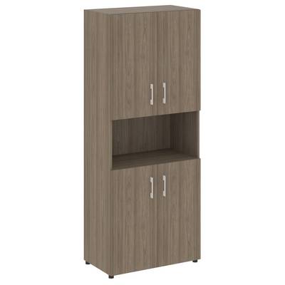 Yalta LT.ST-1.5 (Вяз благородный) Шкаф высокий широкий (4 низких фасада ЛДСП)