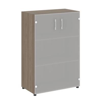 Yalta LT.ST-2.4 (Вяз благородный) Шкаф средний широкий (2 средних фасада стекло)