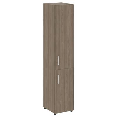 Yalta LT.SU-1.3 (R) (Вяз благородный) Шкаф высокий узкий правый (1 низкий фасад ЛДСП + 1 средний фасад ЛДСП)