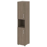 Yalta LT.SU-1.5 (L) (Вяз благородный) Шкаф высокий узкий левый (2 низких фасада ЛДСП)