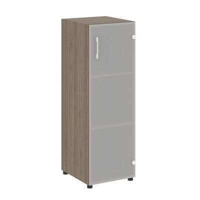 Yalta LT.SU-2.4 (R) (Вяз благородный) Шкаф средний узкий правый (1 средний фасад стекло)