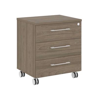 Yalta LT.TM (Вяз благородный) Тумба подкатная 3 ящика