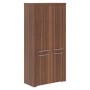 Zenn ZHC 85.3 (Орех даллас) Шкаф с глухими средними и малыми дверьми