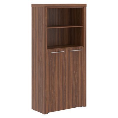 Zenn ZHC 85.6 (Орех даллас) Шкаф с глухими средними дверьми и топом