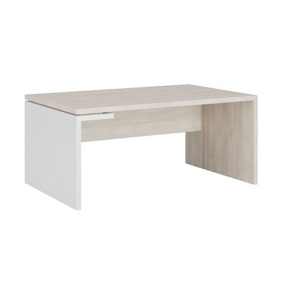 Zion ZIO28511221 (светлый дуб/белый) Стол рабочий левый