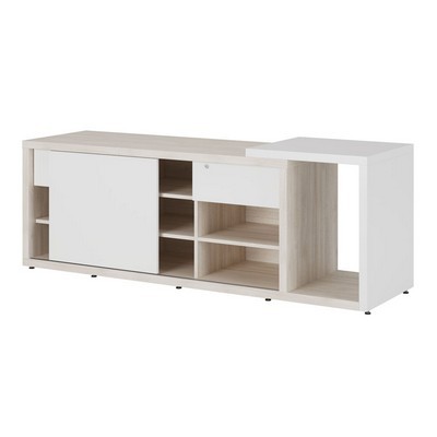 Zion ZIO28541212 (светлый дуб/белый) Креденция тип 1 левая