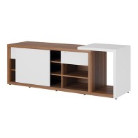 Zion ZIO28541213 (орех/белый) Креденция тип 1 левая