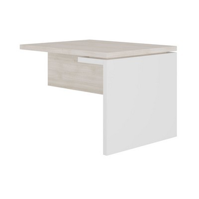 Zion ZIO28571121 (светлый дуб/белый) Брифинг-приставка