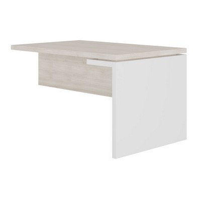 Zion ZIO28571521 (светлый дуб/белый) Брифинг-приставка