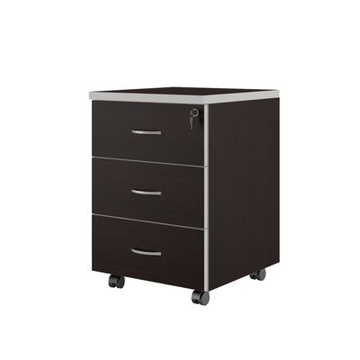 Zoom ZOM27530301 (Венге) Тумба подкатная с 3 ящиками