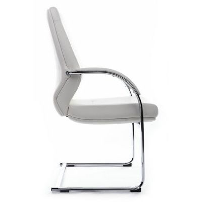 RV Design Alonzo-CF С1711 (Белая кожа) Конференц-кресло