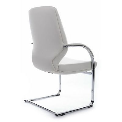 RV Design Alonzo-CF С1711 (Белая кожа) Конференц-кресло