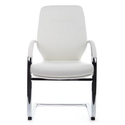 RV Design Alonzo-CF С1711 (Белая кожа) Конференц-кресло