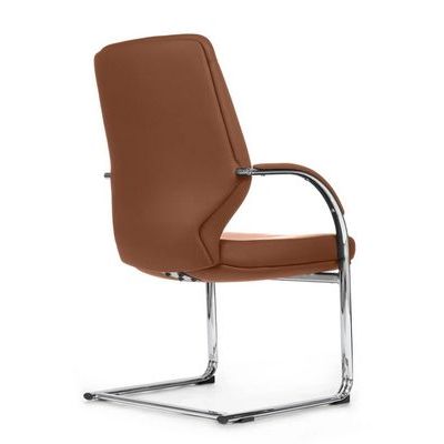 RV Design Alonzo-CF С1711 (Светло-коричневая кожа) Конференц-кресло